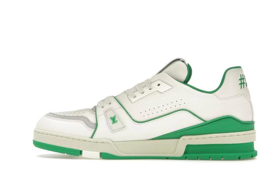 Louis Vuitton Trainers New colorway white and green - HighFashionBoutique