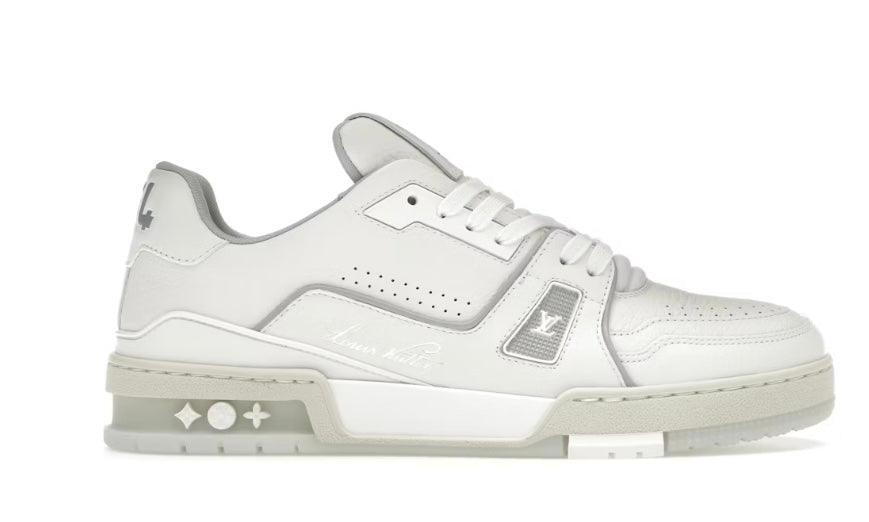 Louis Vuitton Trainers White Gray - HighFashionBoutique