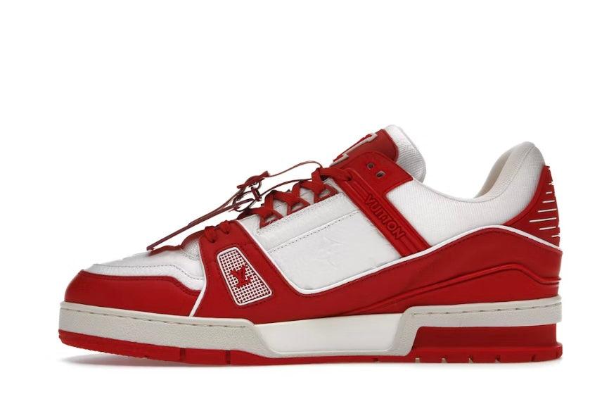 Louis Vuitton Trainers Red - HighFashionBoutique