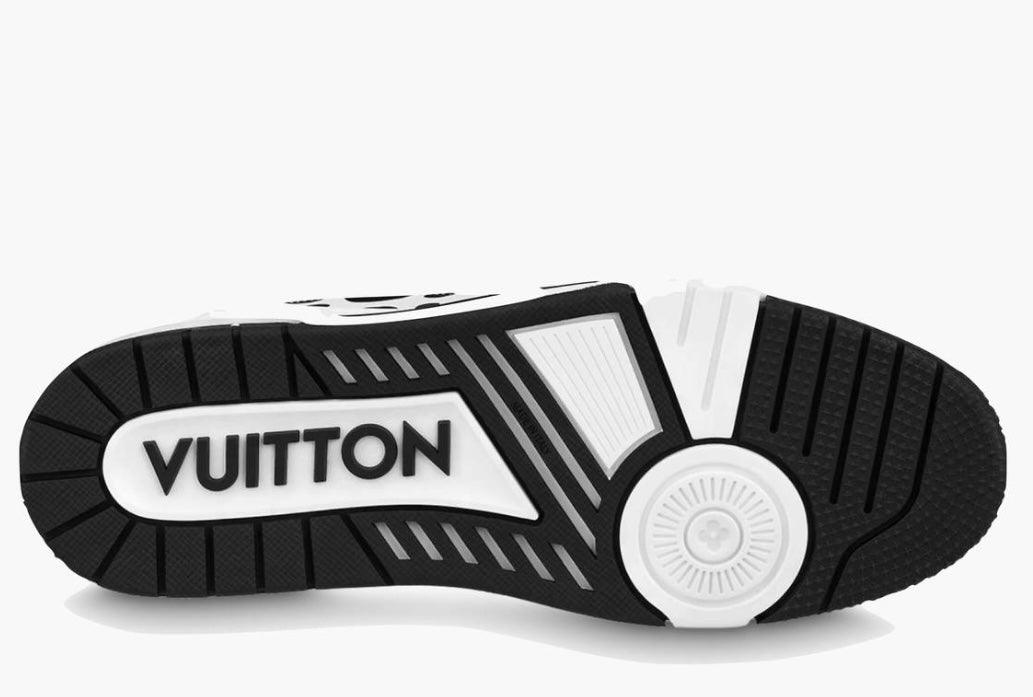 Louis Vuitton Trainers Spotted Black and white - HighFashionBoutique