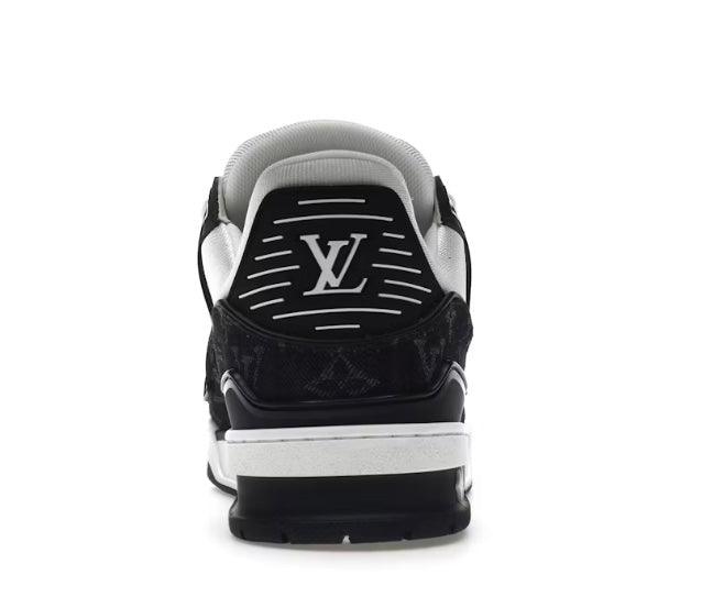 Louis Vuitton Trainers White Black - HighFashionBoutique