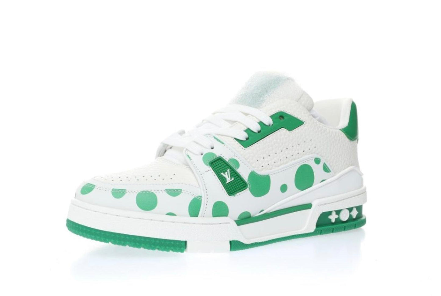 Luis Vuitton Trainers Green spots - HighFashionBoutique