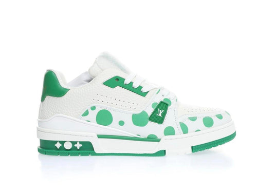 Luis Vuitton Trainers Green spots - HighFashionBoutique 