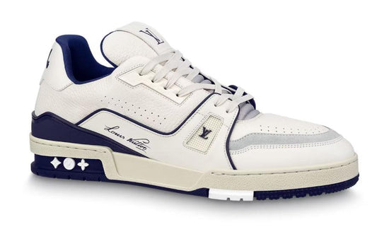 Louis Vuitton Trainers New color white and blue - HighFashionBoutique 
