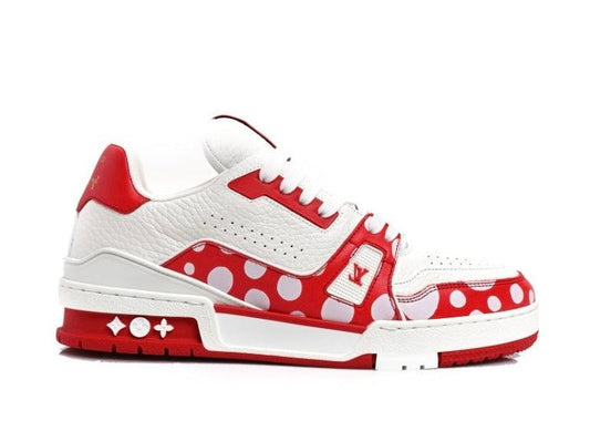 Louis Vuitton Trainers Spotted red - HighFashionBoutique 