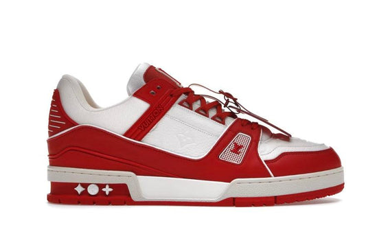 Louis Vuitton Trainers Red - HighFashionBoutique 