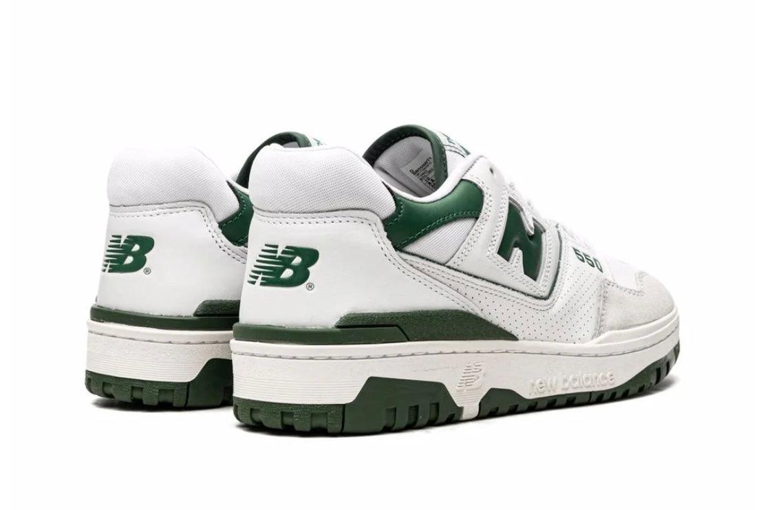 New Balance 550 White Green - HighFashionBoutique 