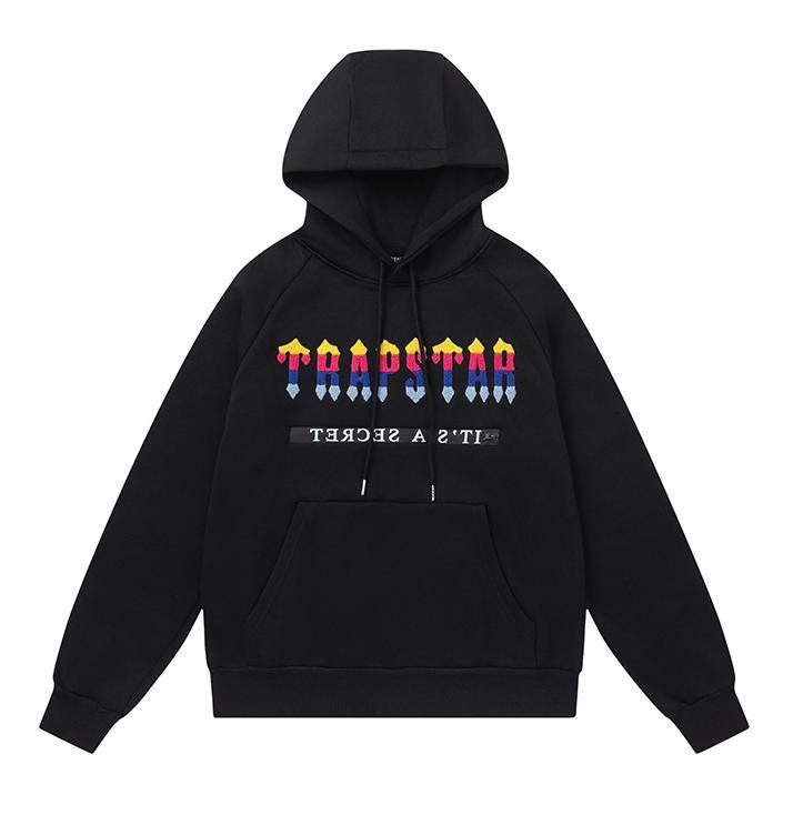 Trapstar Hoodie 8852 black hoodie - HighFashionBoutique 